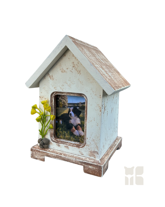 Ánfora de Madera tipo Casa